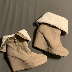 Juicy Couture Wedge Booties